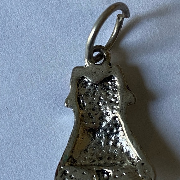 Christmas Charms, Tree, Bell, Wreath, Santa, NO markings for Sterling or 925 !! - Picture 6 of 8